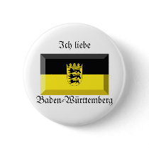 Baden-Wuerttemberg Flag Gem buttons by Vexillophile Baden-Wuerttemberg Flag Gem buttons
