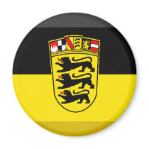 Baden-Wuerttemberg Flag Gem magnets