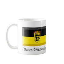 Baden-Wuerttemberg Flag Gem Mugs