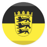 Baden-Wuerttemberg Flag Gem Sticker
