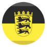 Baden-Wuerttemberg Flag Gem Sticker