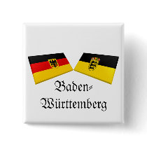 Baden-Wuerttemberg, Germany Flag Tiles buttons by Vexillophile Baden-Wuerttemberg, Germany Flag Tiles buttons