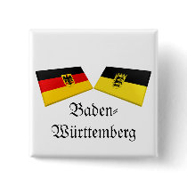 Baden-Wuerttemberg, Germany Flag Tiles buttons by Vexillophile Baden-Wuerttemberg, Germany Flag Tiles buttons