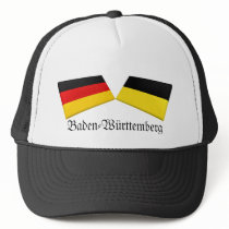 Baden-Wuerttemberg, Germany Flag Tiles hats by Vexillophile Baden-Wuerttemberg, Germany Flag Tiles hats