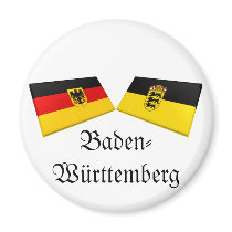 Baden-Wuerttemberg, Germany Flag Tiles magnets by Vexillophile Baden-Wuerttemberg, Germany Flag Tiles magnets