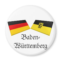 Baden-Wuerttemberg, Germany Flag Tiles magnets by Vexillophile Baden-Wuerttemberg, Germany Flag Tiles magnets