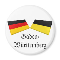 Baden-Wuerttemberg, Germany Flag Tiles magnets by Vexillophile Baden-Wuerttemberg, Germany Flag Tiles magnets