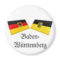 Baden-Wuerttemberg, Germany Flag Tiles magnets by Vexillophile Baden-Wuerttemberg, Germany Flag Tiles magnets