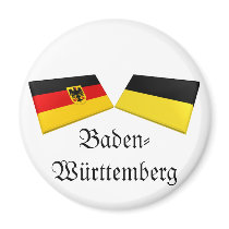 Baden-Wuerttemberg, Germany Flag Tiles magnets by Vexillophile Baden-Wuerttemberg, Germany Flag Tiles magnets