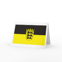 Baden Wurtemberg Flag Greeting Card