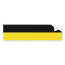 Baden Wurttemberg, Germany flag Bumper Sticker