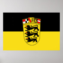 Baden-Württemberg(State, Greater Arms), Germany Posters