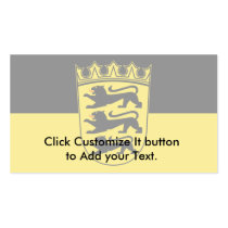Baden-Württemberg (State, Lesser Arms), Germany Business Cards
