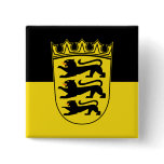 Baden-Württemberg (State, Lesser Arms), Germany Pin