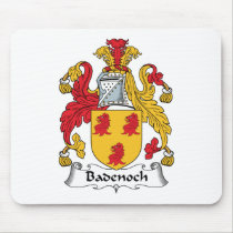 Badenoch Family Crest Mousepad