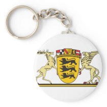 badenwurtemberg_coa1 key chains