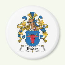 Bader Family Crest Magnet