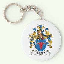 Bader Family Crest Keychain