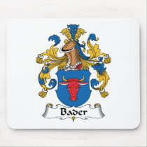 Bader Family Crest Mousepad