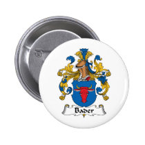 Bader Family Crest Button