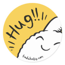 Badge - Chaffy Hug Sticker
