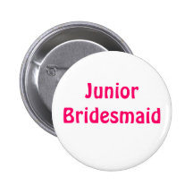 Badge - Junior Bridesmaid Buttons