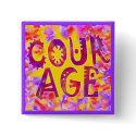 Badge Of Courage buttons by kchippie Badge Of Courage buttons