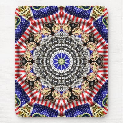 Badge Of Honor Mousepad by TheStampStore