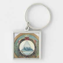 Badge of the Federation of Guatemala Keychain