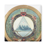 Badge of the Federation of Guatemala Fridge Magnets