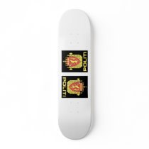 Badge the Norwegian Police Service, Norway skateboards by bestflag Badge the Norwegian Police Service, Norway skateboards