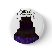 Badge with a Gothic theme Pin