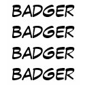 badger badger badger badger t-shirts by soccrbeebs badger badger badger badger t-shirts