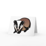 Badger Design Card