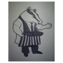 Badger from Wind in the Willows Personalized Letterhead