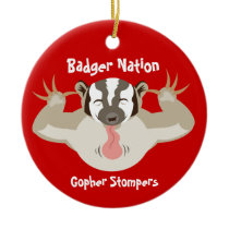 Badger Nation_Gopher Stompers necklace ornaments