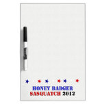 BADGER/SQUATCH TICKET dry erase boards
