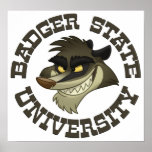 “Badger State University” Posters