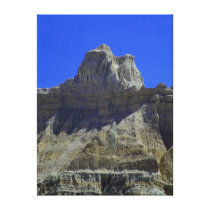 Badland landscape on canvas