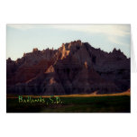 Badlands # 6 greeting cards