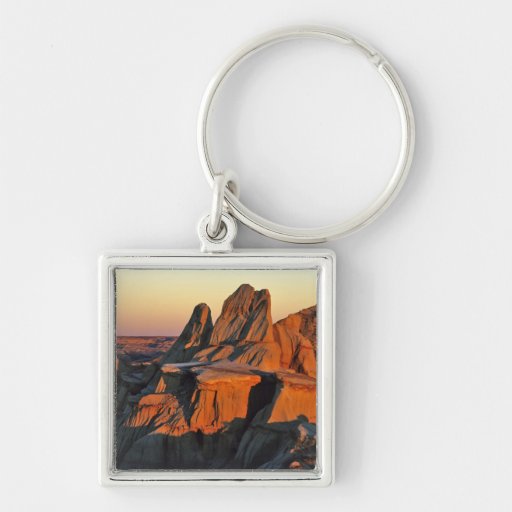 Badlands in Theodore Roosevelt National Park Keychains