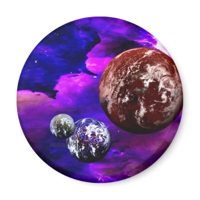 Badlands Fridge Magnet by Space_Art_With_us