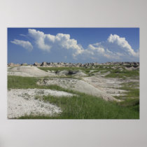 Badlands of South Dakota Poster