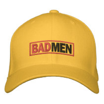BADMEN embroidered hats by ktreadwe BADMEN embroidered hats