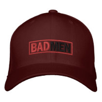 BADMEN embroidered hats by ktreadwe BADMEN embroidered hats