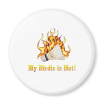 Badminton Birdie is Hot Magnets