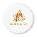 Badminton Birdie is Hot Magnets