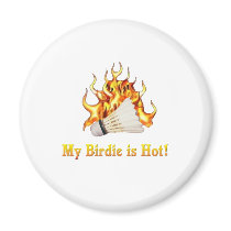 Badminton Birdie is Hot Magnets