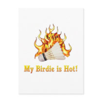 Badminton Birdie is Hot