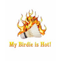 Badminton Birdie is Hot Shirts